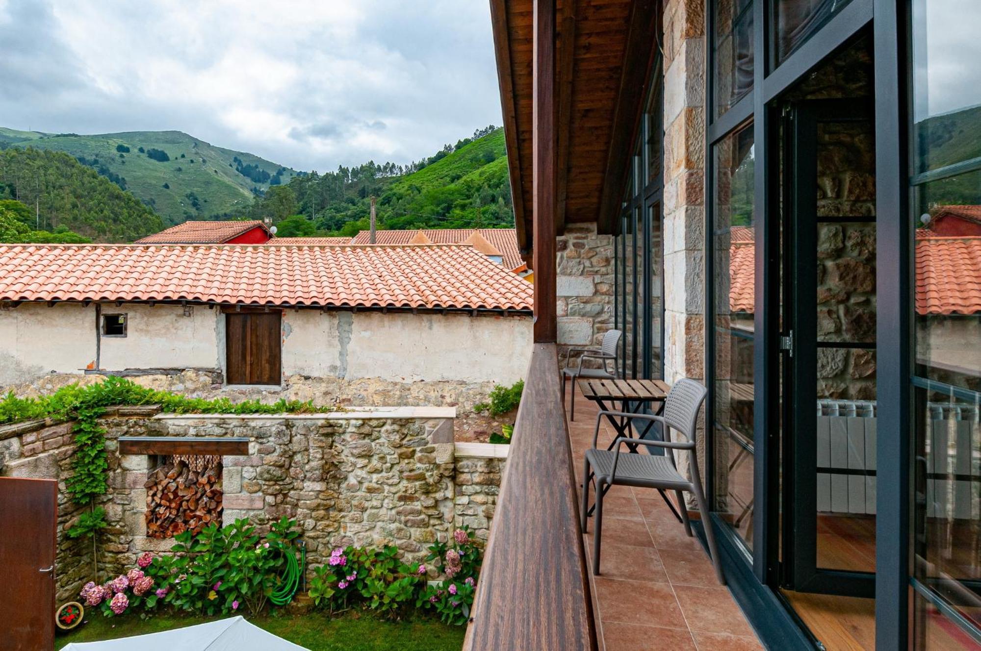 Herrera de Ibio La Casa De Piedraヴィラ エクステリア 写真